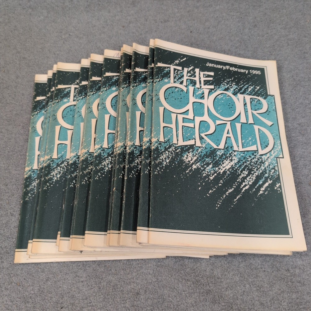 The Choir Herald Magazine January February 1995 Vol 98 No 3 Bulk Set of 16 - Picture 1 of 2